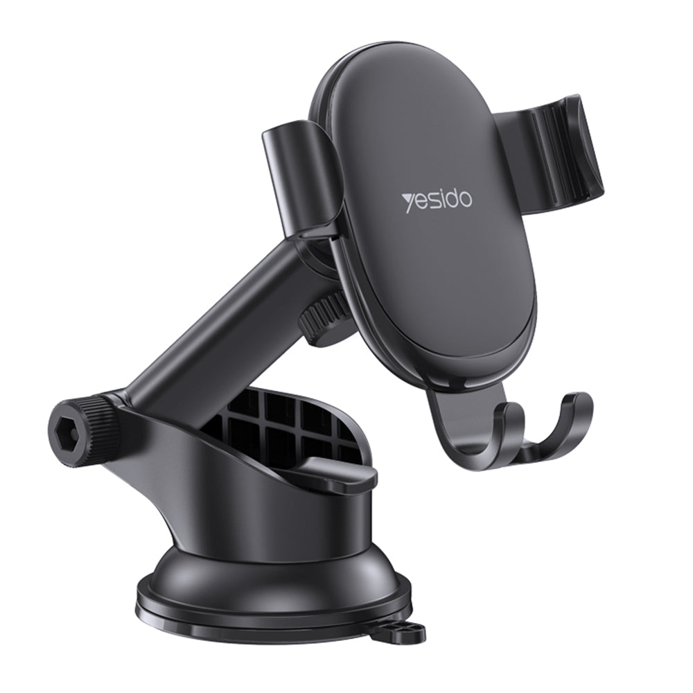 Supporto Auto Yesido C120, 4inch - 6.5inch, Nero
