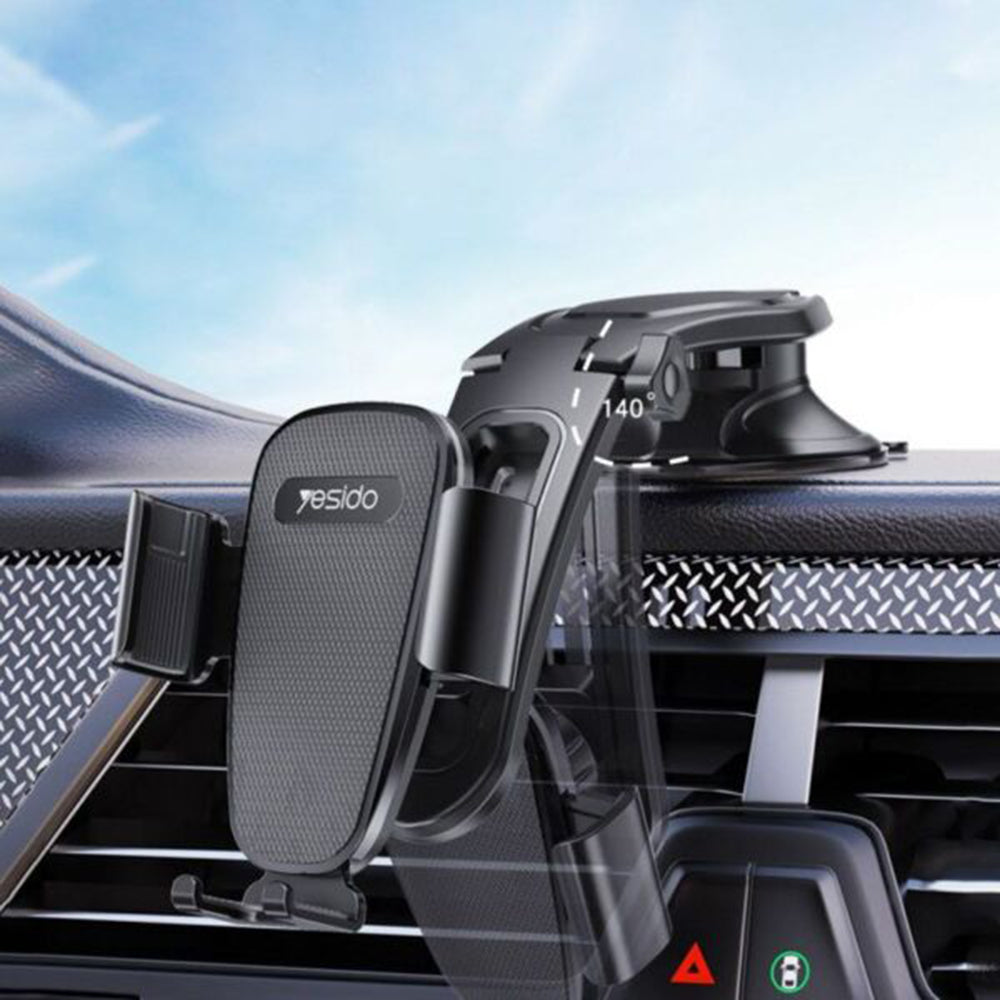 Yesido C130 Universal Car Holder, Black