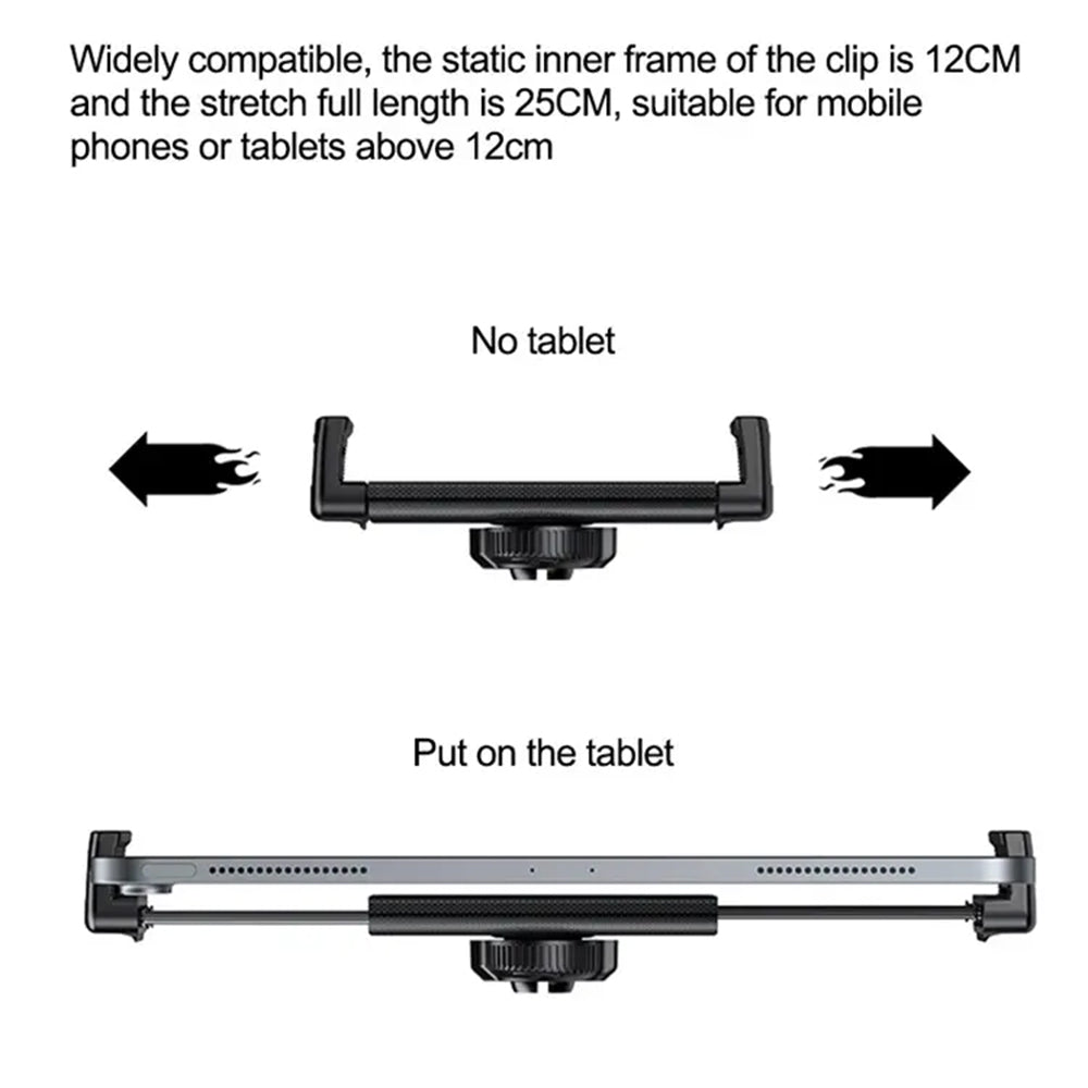 Supporto Auto Yesido C171, 4.7inch - 12inch, Nero