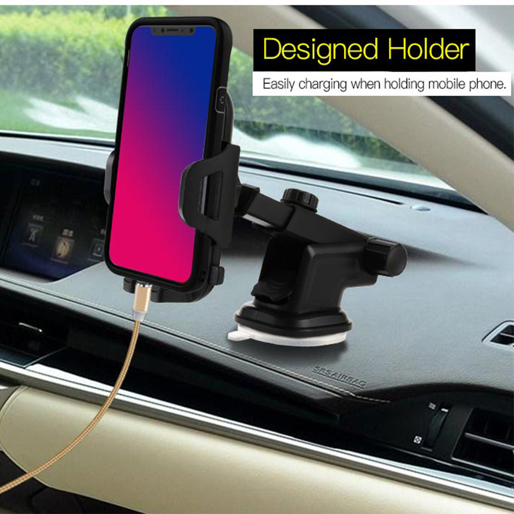 Supporto Auto Yesido C23, 3.8inch - 6.4inch, Nero
