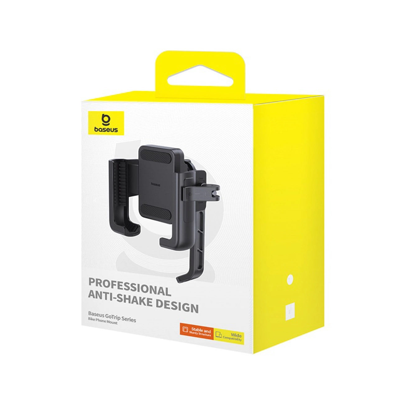 Supporto Bicicletta Motocicletta Baseus GoTrip, 5.7inch - 7.2inch, Nero C40572301111-01