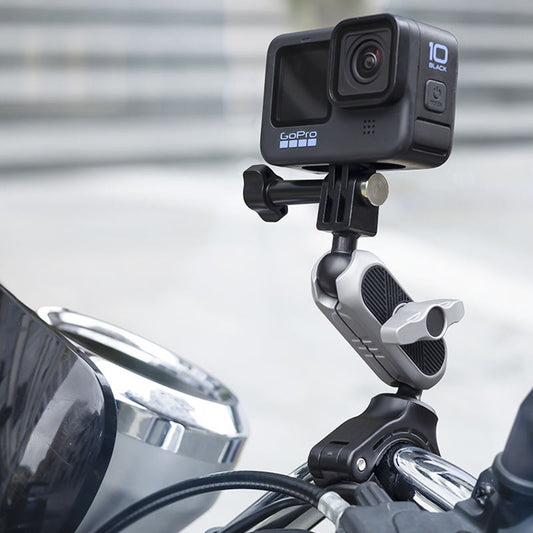 Supporto Bicicletta per Action Camera Techsuit JX-008 per GoPro, Grigio