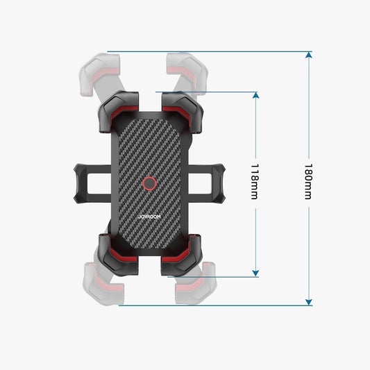Supporto per Bicicletta Joyroom JR-ZS288-m, 4.7inch - 7inch, Nero