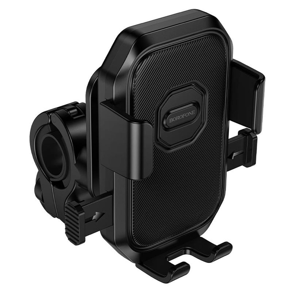 Borofone BH141 Camino Bicycle Motorcycle Mount, 6inch - 7inch, Black