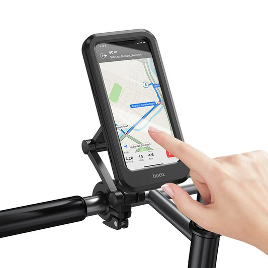 Supporto Bicicletta Motocicletta HOCO CA101, 4.5 pollici - 7 pollici, Nero