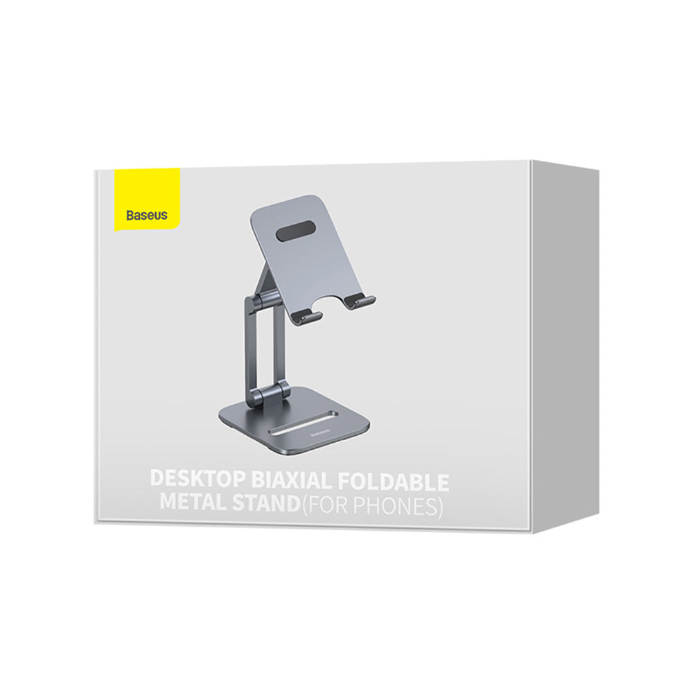 Supporto da scrivania Baseus Biaxial per Telefono / Tablet, Universale, Grigio LUSZ000013