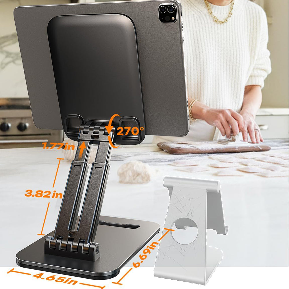 Supporto da scrivania Lisen per telefono / tablet, 4inch - 15.9inch, Nero YL0424080007