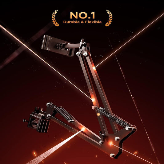 Lisen Desk Stand for Phone / Tablet, 4.7inch - 12.9inch, Black YL0223060007