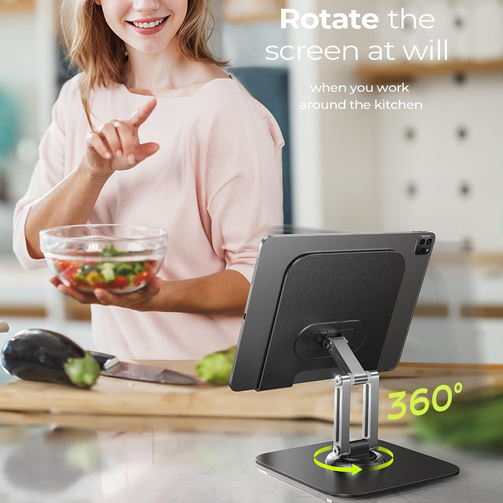 Supporto da scrivania Lisen Q18 per Telefono / Tablet, 4.7inch - 12.9inch, Nero YL0423120002