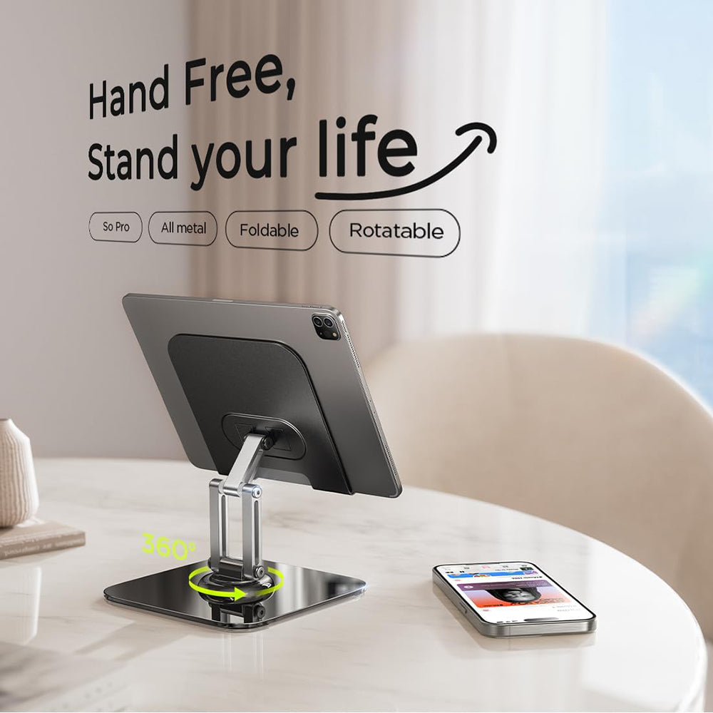 Supporto da scrivania Lisen Q18 per Telefono / Tablet, 4.7inch - 12.9inch, Nero YL0423120002