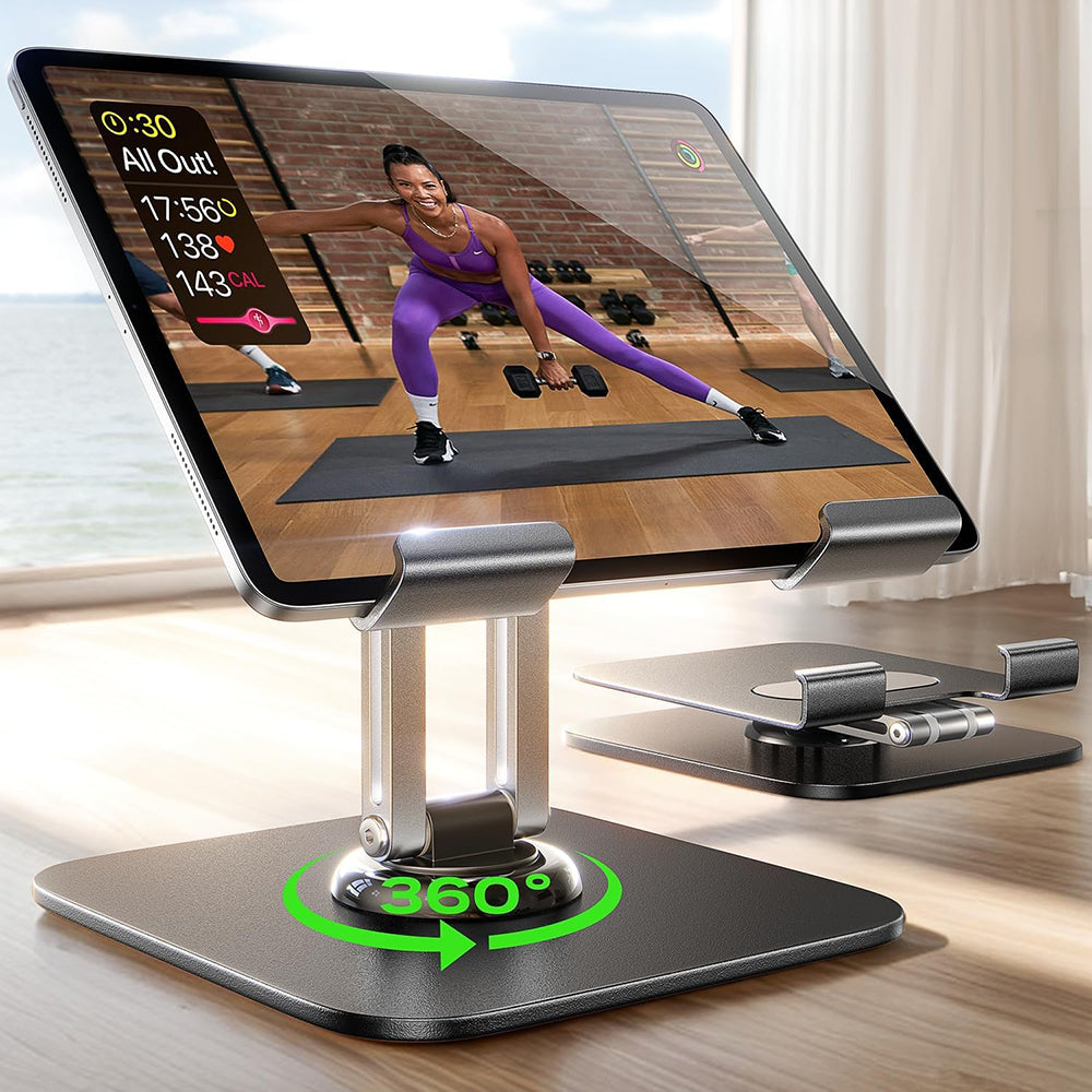 Supporto da scrivania Lisen Q18 per Telefono / Tablet, 4.7inch - 12.9inch, Nero YL0423120002