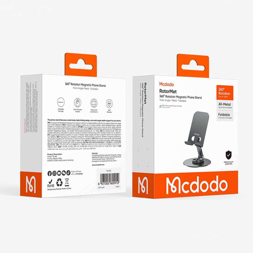 Supporto da Scrivania McDodo TB-6920, Grigio