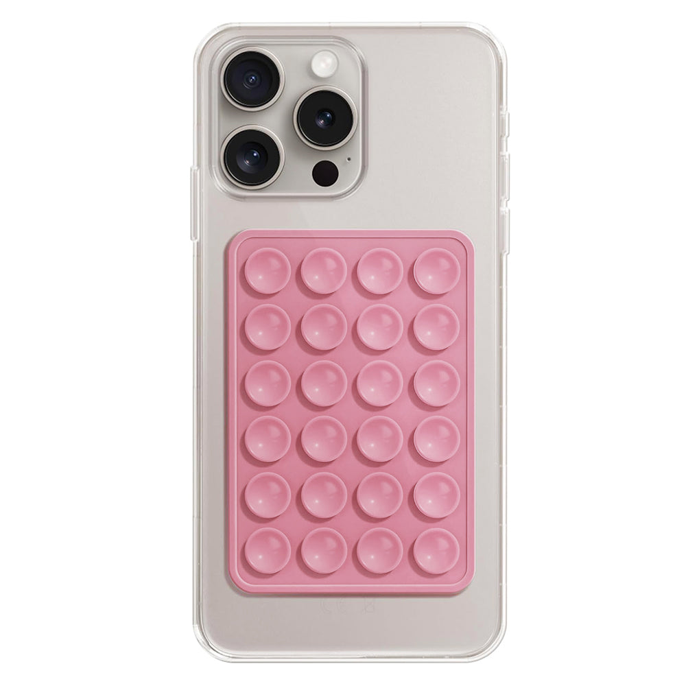 Supporto con Ventose Techsuit SPP-PAD, Rosa Chiaro