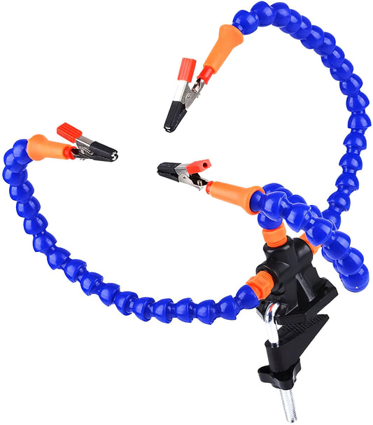 Supporto da lavoro OEM con 3 bracci flessibili