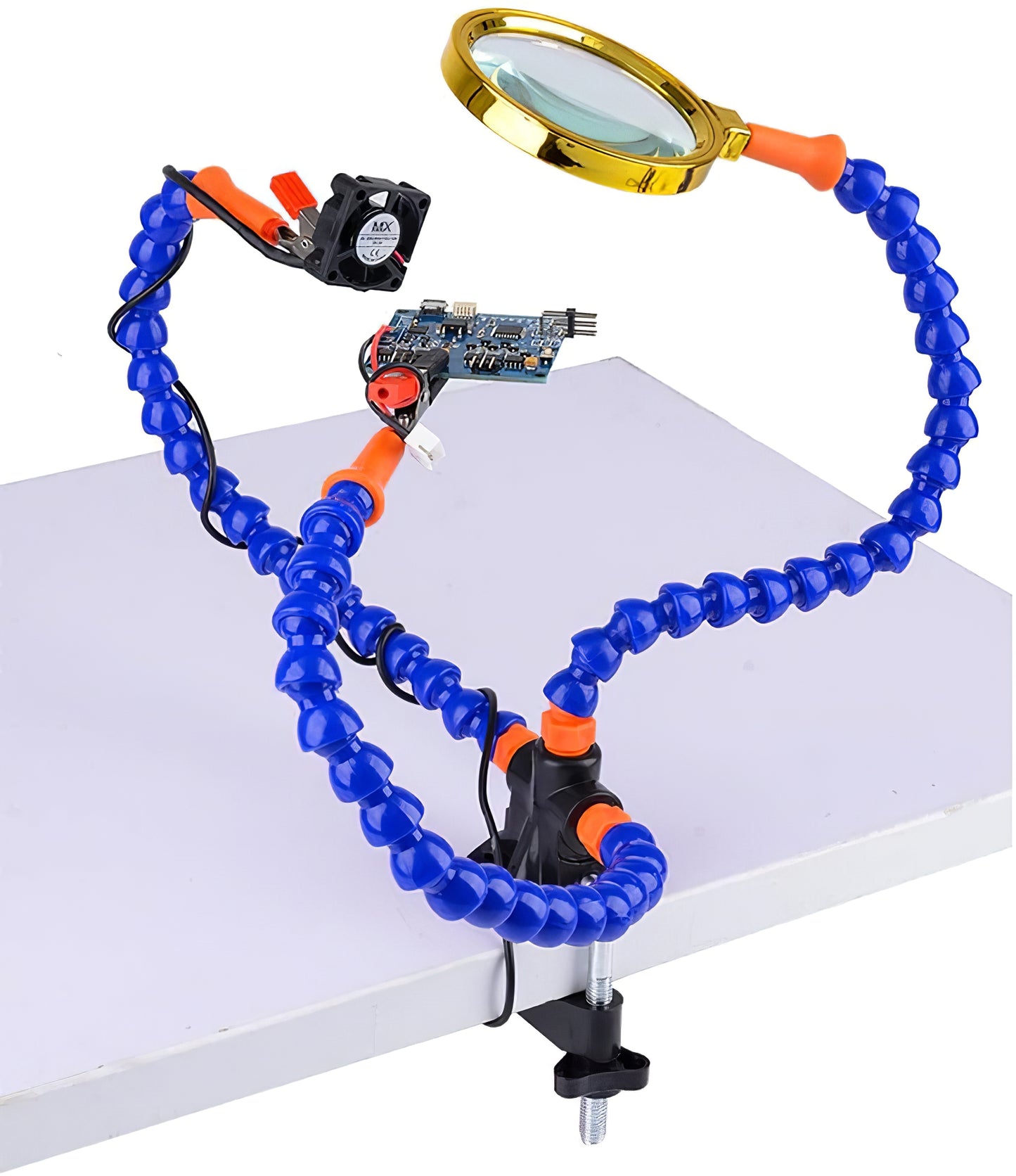 Supporto da lavoro OEM con 3 bracci flessibili