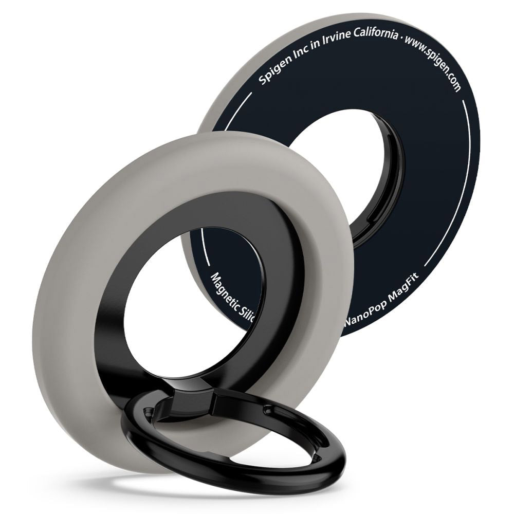 Supporto Anello Spigen Nano Pop, Universale, Grigio