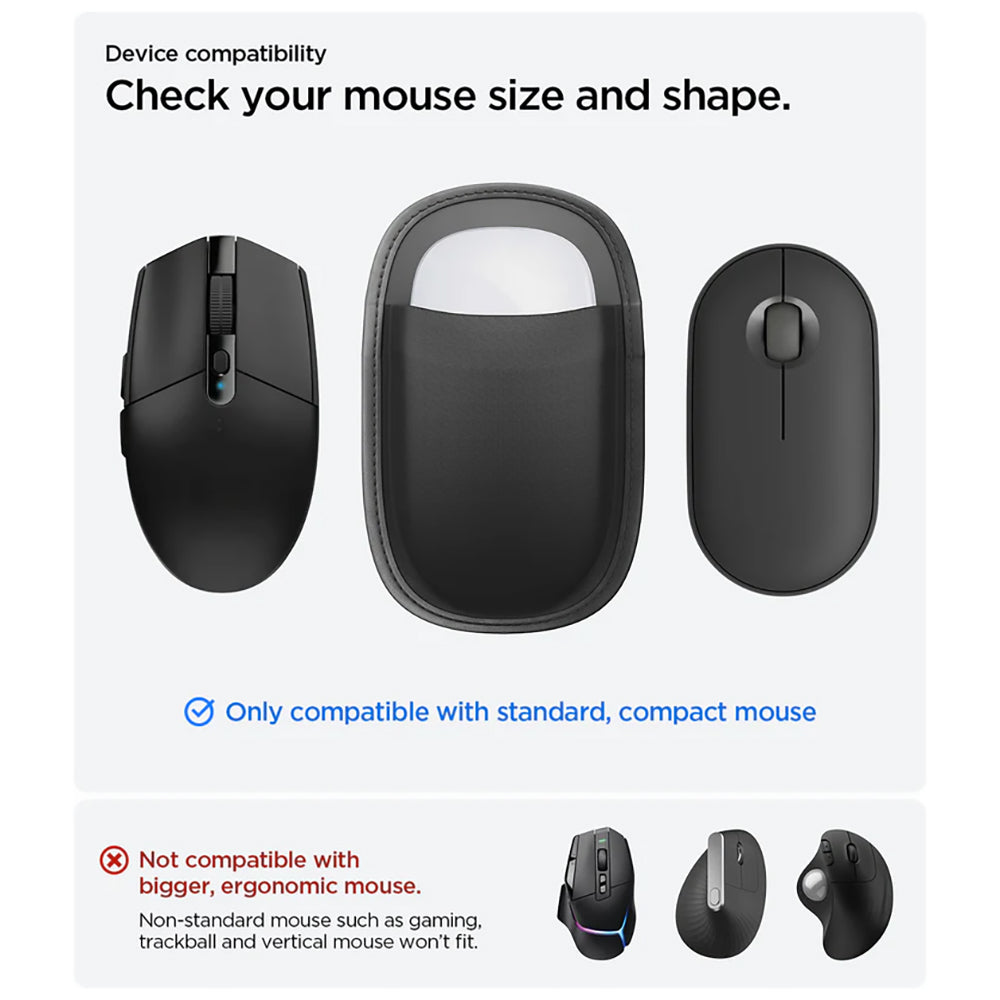 Supporto Mouse Spigen LD220, Nero APP11227