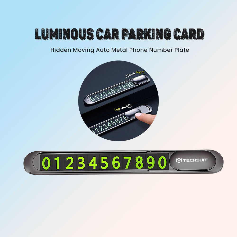 Supporto Numero Telefono Auto Techsuit PNP1