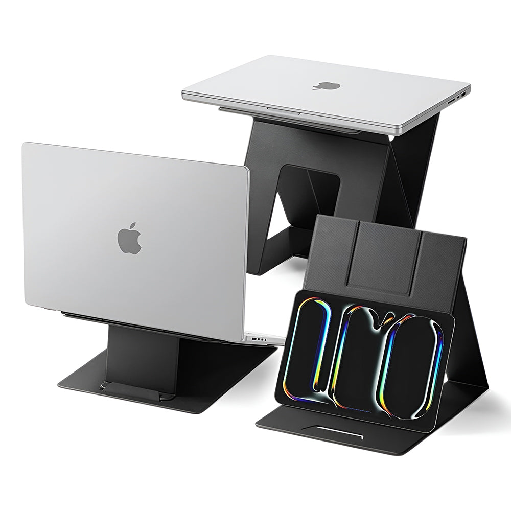 Supporto Spigen Slim Fold LD201-S10 per Laptop / Tablet, Nero AMP11119
