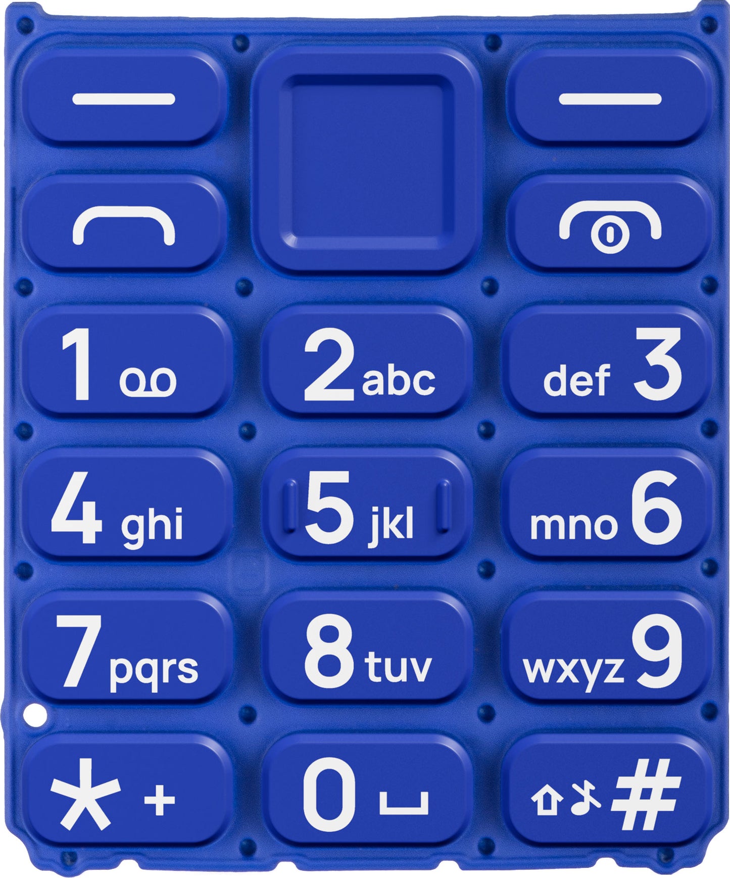 Tastiera Latina per HMD 105 / Nokia 105 (2024), Blu