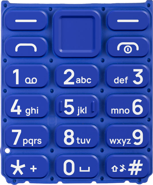 Tastiera Latina per HMD 105 / Nokia 105 (2024), Blu
