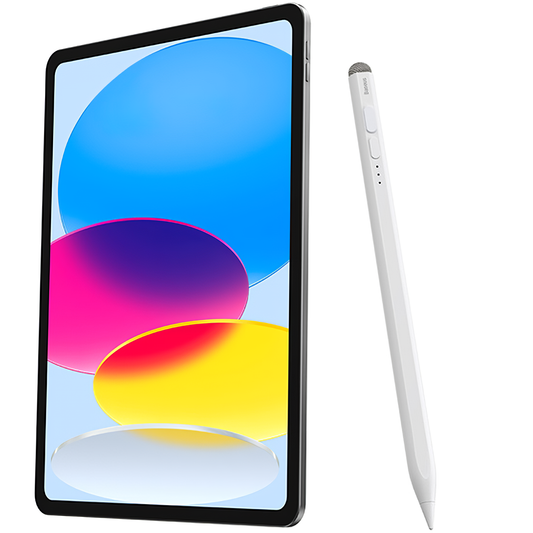 Penna a sfioramento Baseus Smooth Writing Serie 2 per Apple iPad, versione attiva/passiva, bianco SXBC060302