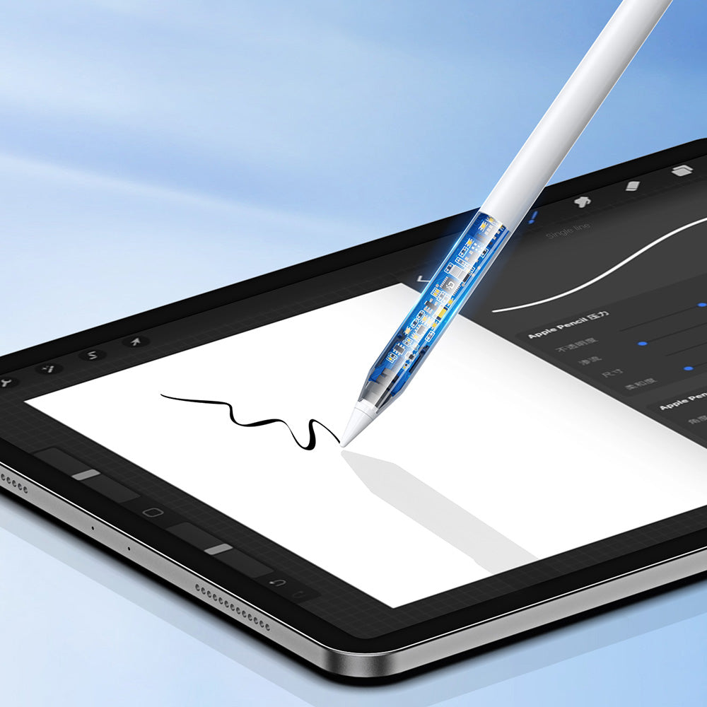 Touch Pen DUX DUCIS SP-06 per Apple iPad, Versione Attiva, Bianco