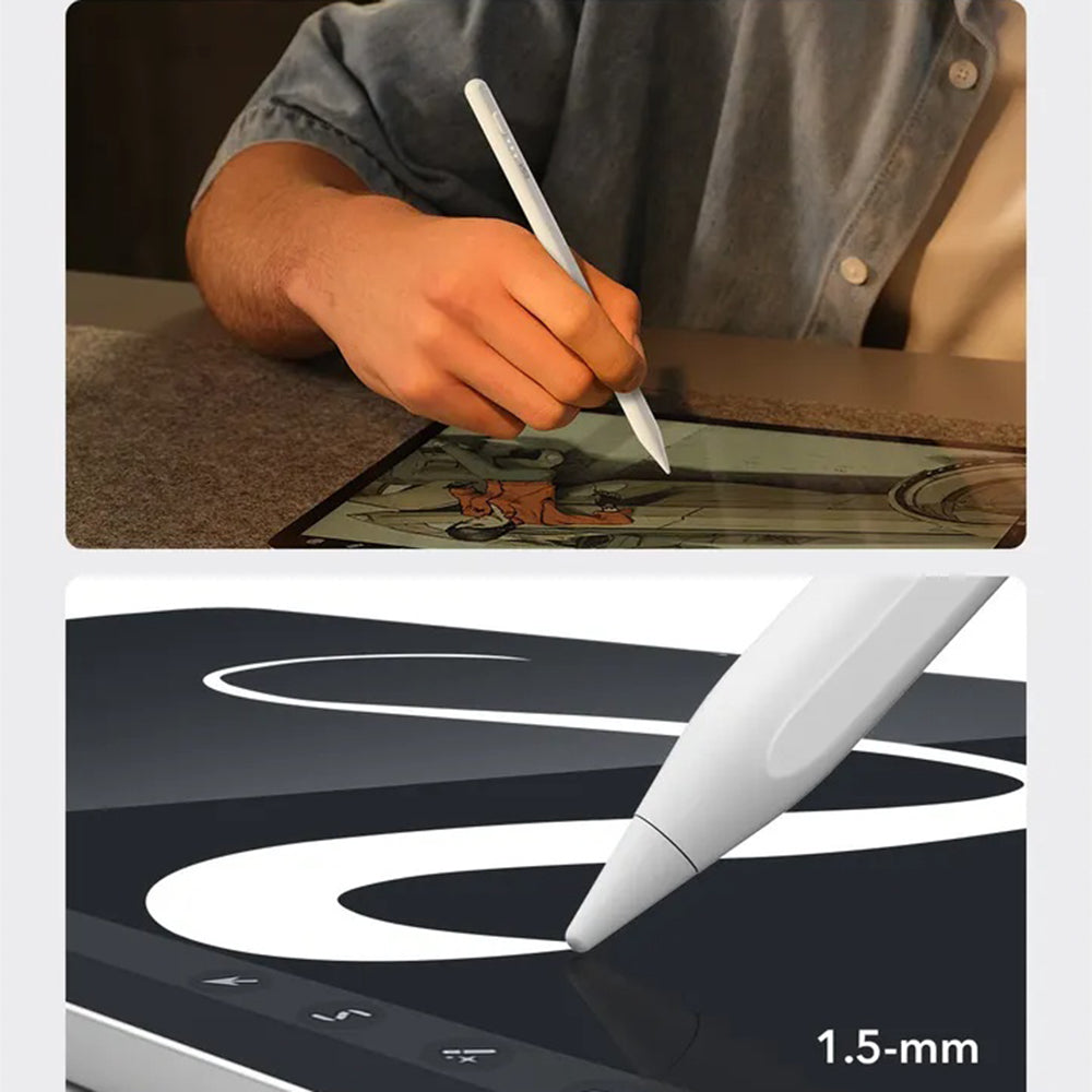ESR Touch Pen for Apple iPad, Active Version, White