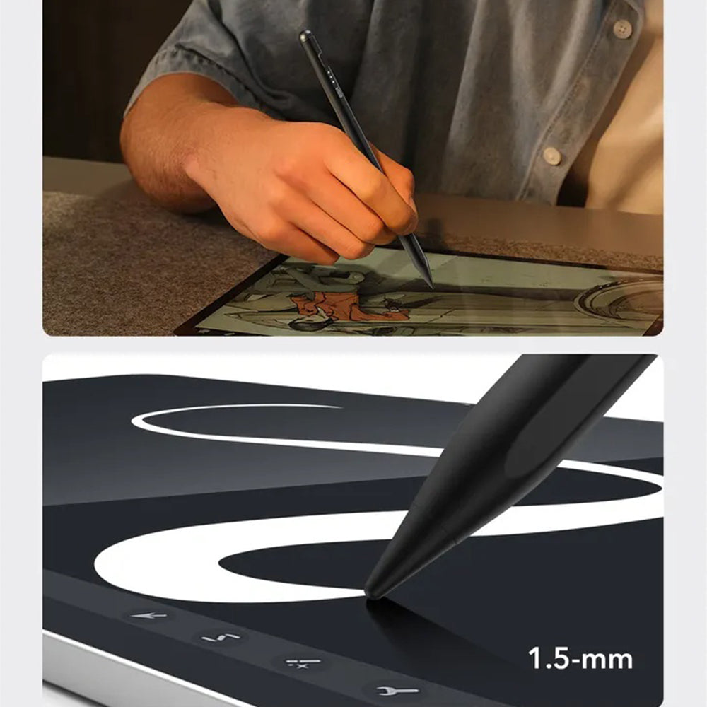 Touch Pen ESR per Apple iPad, Versione Attiva, Nero