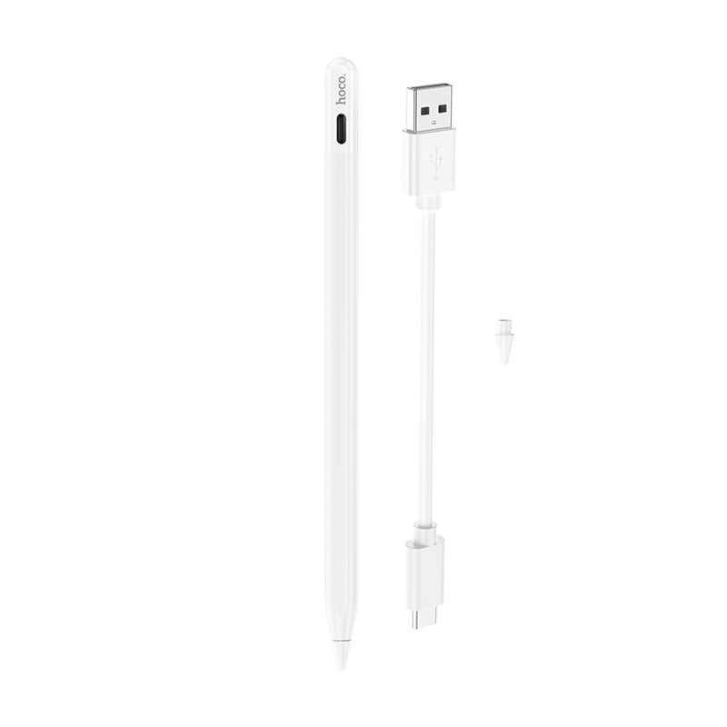 Touch Pen HOCO GM113 per Apple iPad, Versione Attiva, Bianco