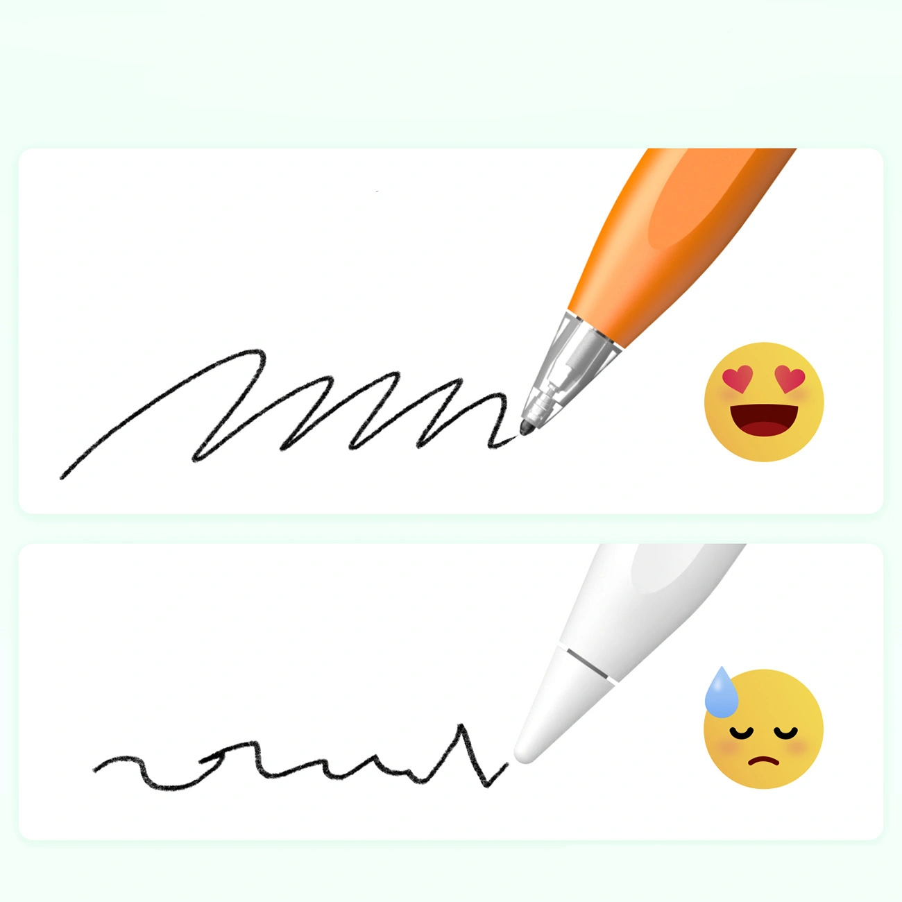 Touch Pen Metapen Air8 Pro X per Apple iPad, Versione Attiva, Arancione ME-APP172