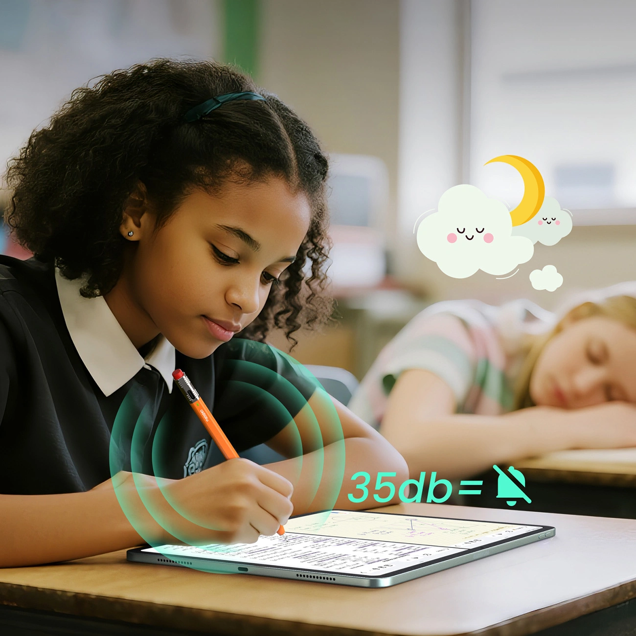 Touch Pen Metapen Air8 Pro X per Apple iPad, Versione Attiva, Arancione ME-APP172