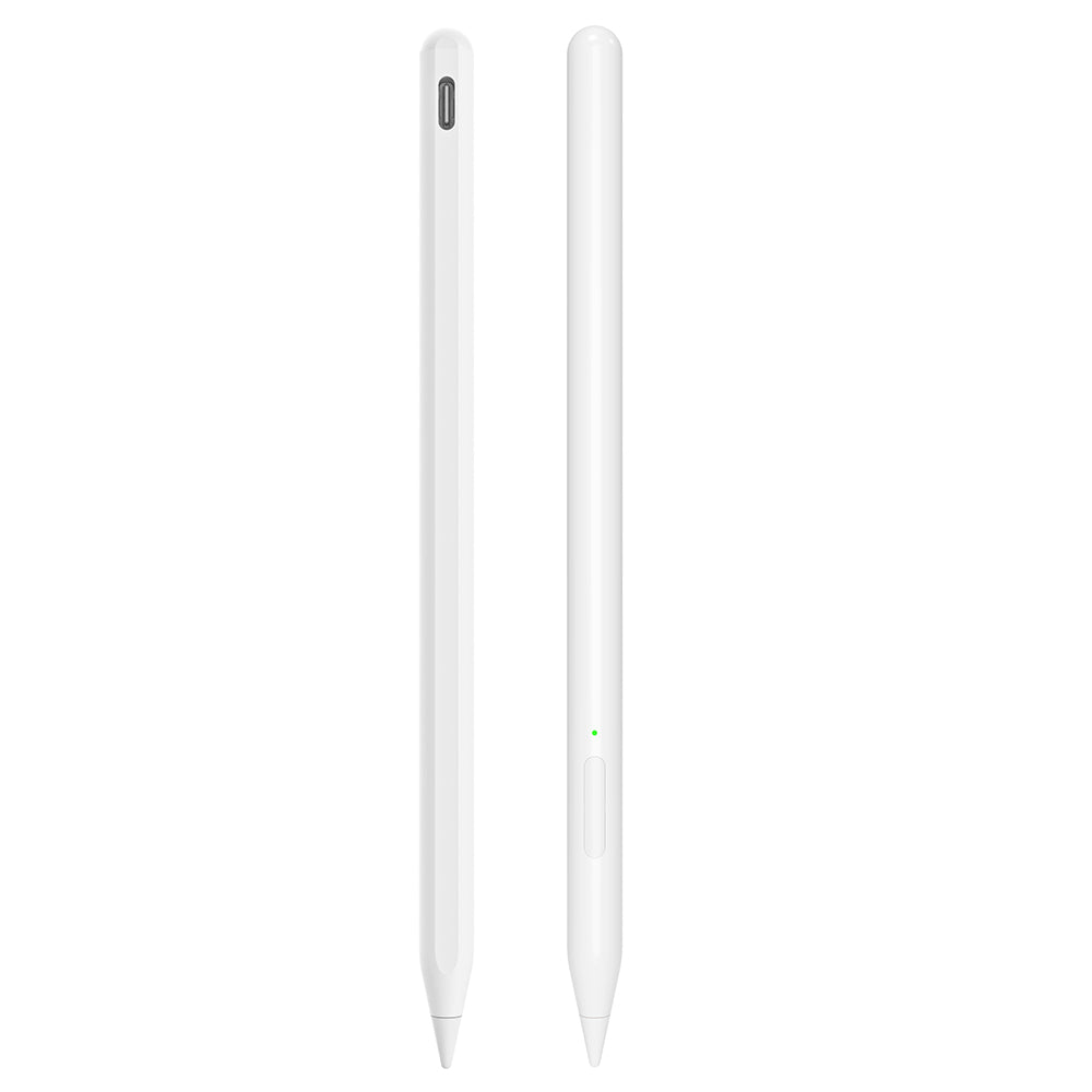 Touch Pen Techsuit V15 per Apple iPad, Versione Attiva, Bianco