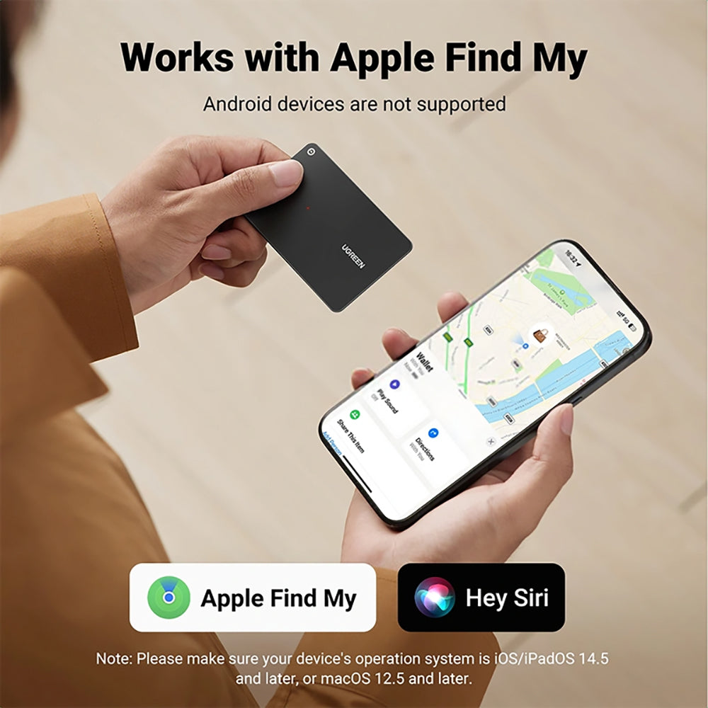 UGREEN SmartTag CM817 for iOS Series, Black