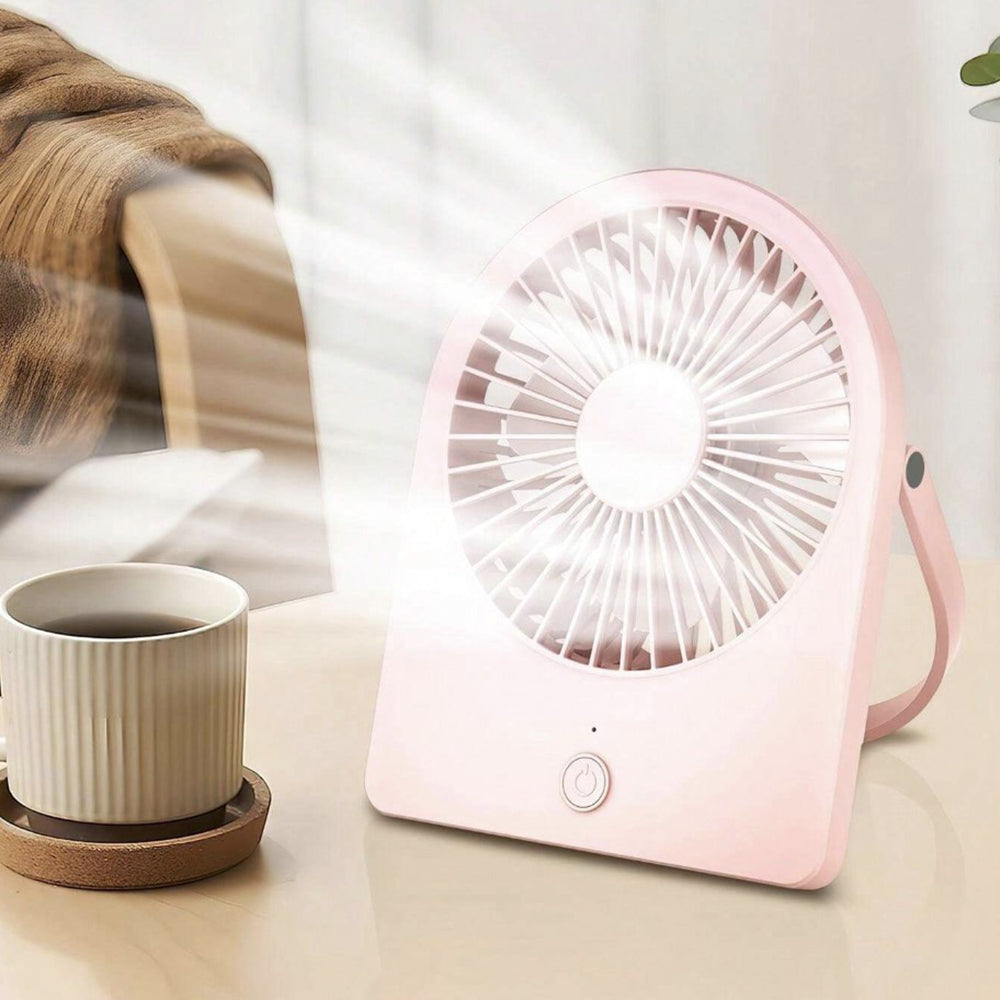 Ventilatore Portatile Techsuit CT-108, Rosa