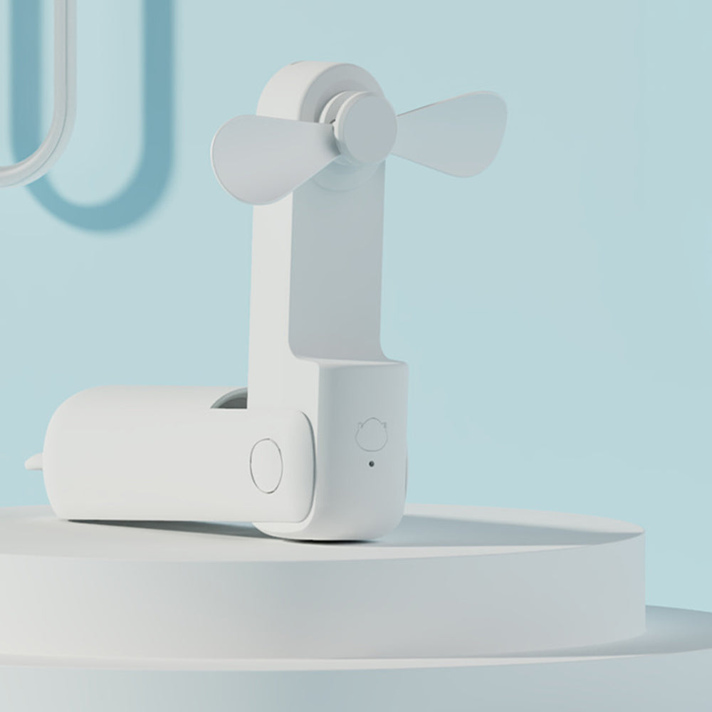 Ventilatore Portatile Techsuit HZ001, Bianco