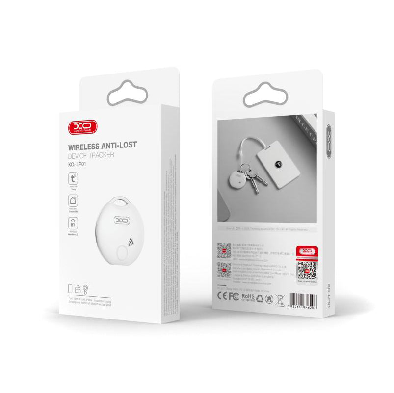 XO Design SmartTag LP01 per serie iOS / Android, Bianco