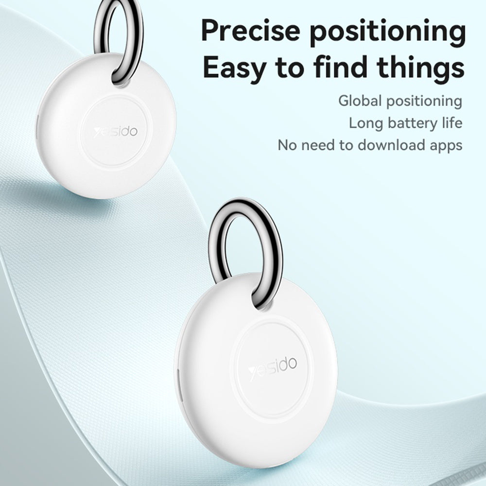 Yesido SmartTag EC14 per Serie iOS, Bianco