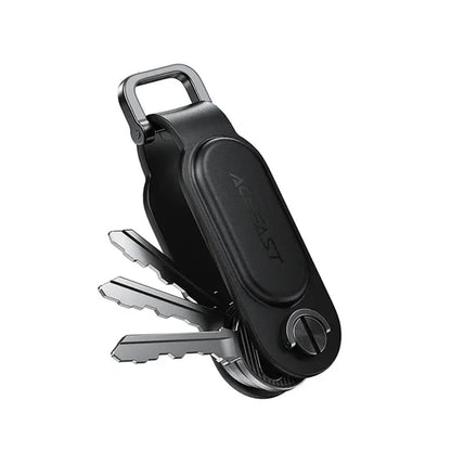Acefast SmartTag Keychain SS per Serie iOS, Nero