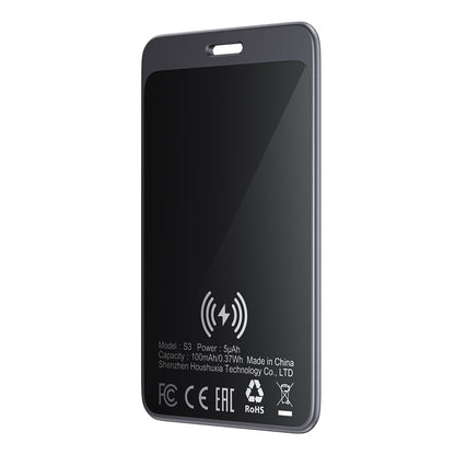 Acefast SmartTag S3 per serie iOS, Grigio