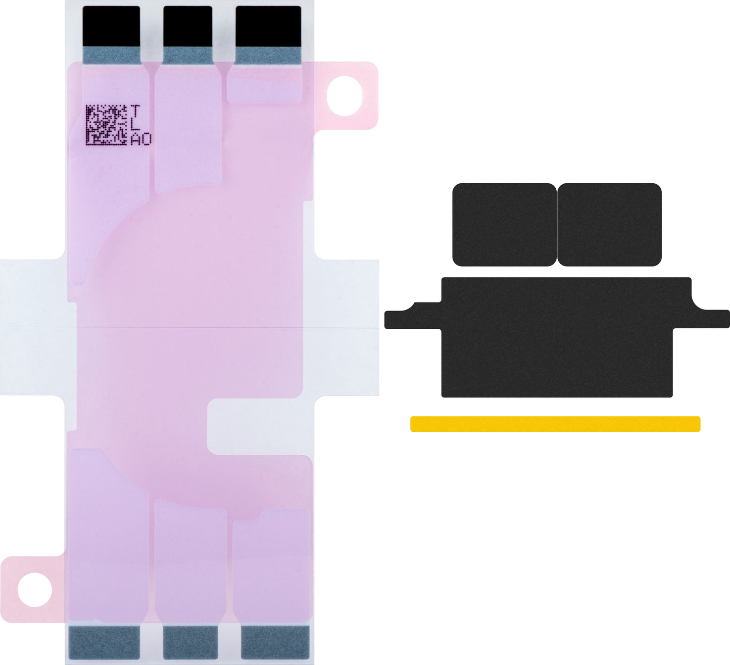 Batteria per Apple iPhone 11 con integrazione BMS Flex Band (non è necessaria la saldatura a contatto) 