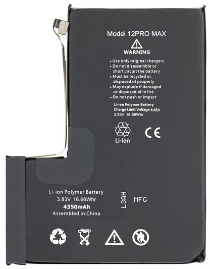 Batteria Apple iPhone 12 Pro Max, alta capacità 