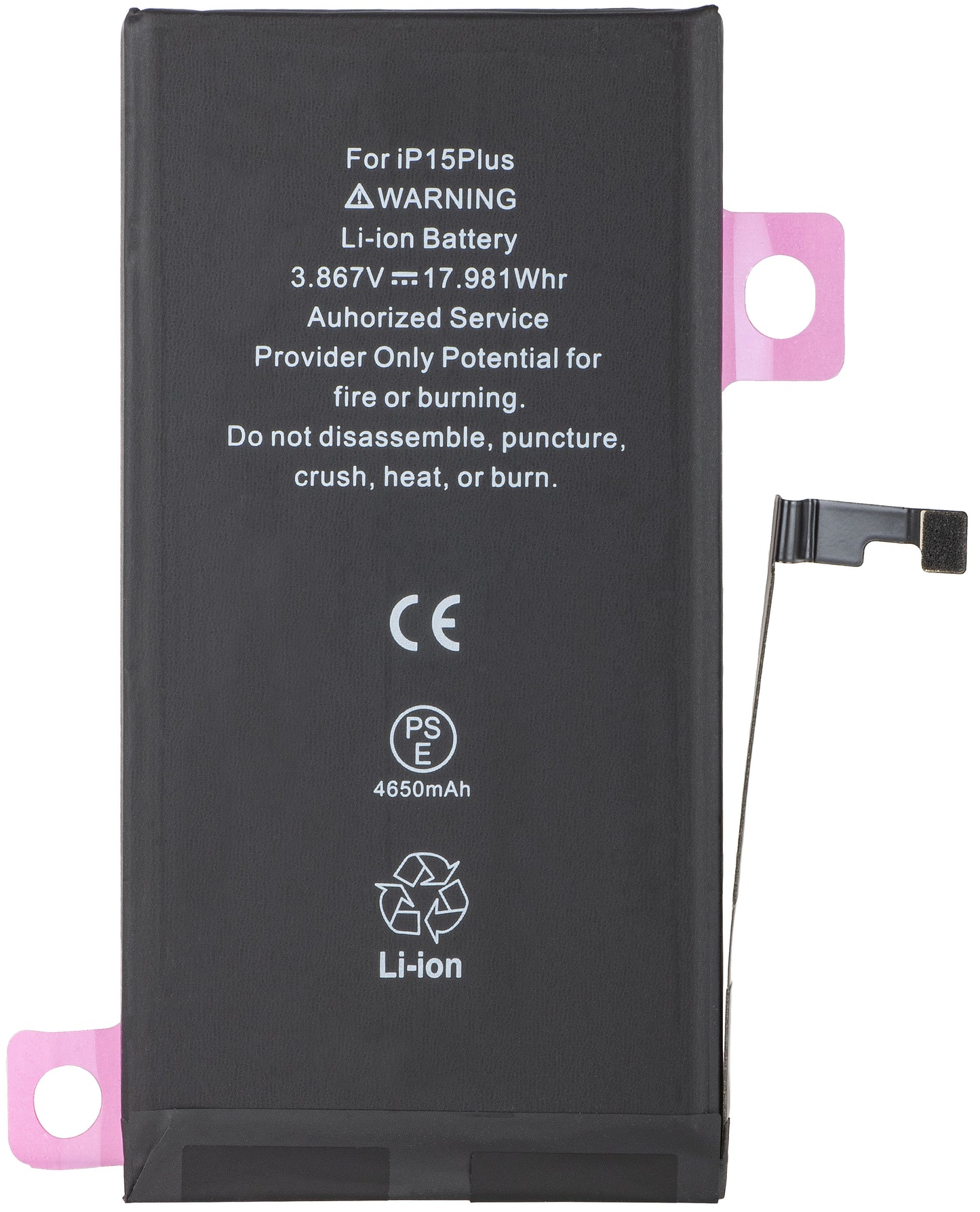 Batteria Apple iPhone 15 Plus, Diagnostic High Capacity