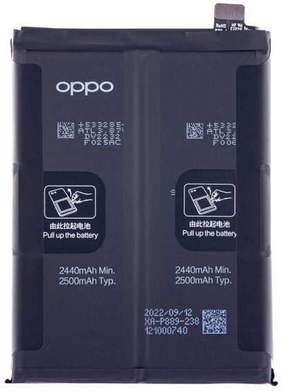 Batteria Oppo Find X5 Pro, BLP889, Service Pack 4200001 