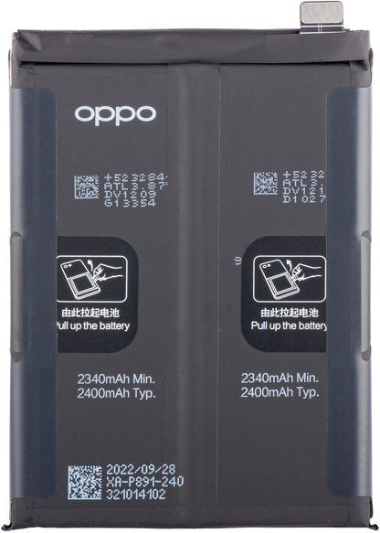 Batteria Oppo Find X5, BLP891 Service Pack 4200002 