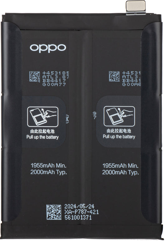 Batteria Oppo Reno4 Pro 5G / Reno4 Pro, BLP787, Service Pack 4904496 