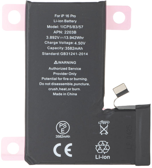 Batteria per Apple iPhone 16 Pro