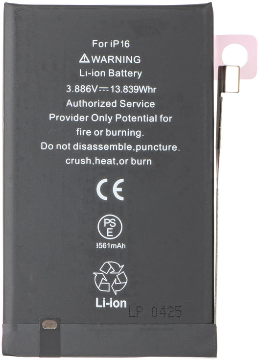 Batteria per Apple iPhone 16