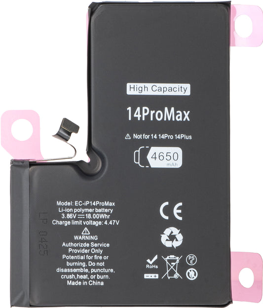 Batteria per Apple iPhone 14 Pro, ad alta capacità