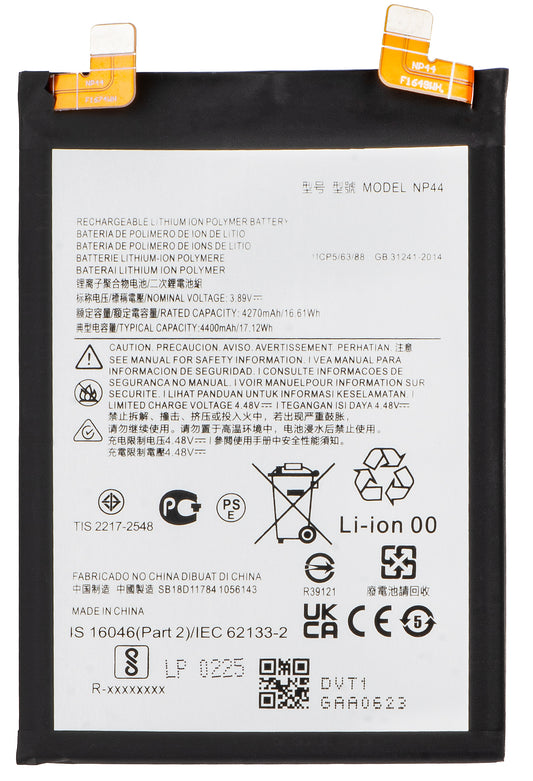 Batteria per Motorola Edge 40 / Edge 30 Fusion, NP44